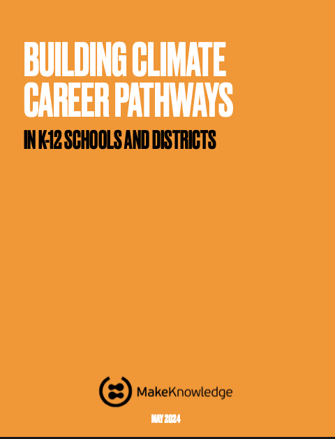 Building Climate Career Pathways (cover page image)